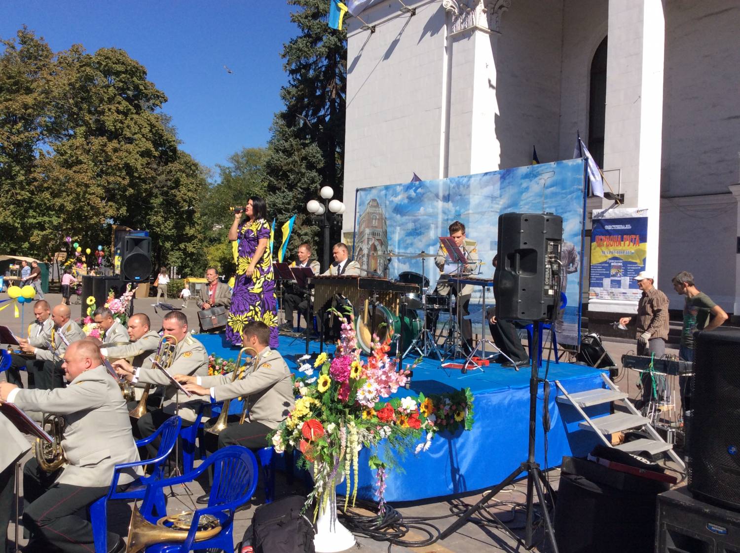 Військові музиканти з Чернігова завітали до Маріуполя на фестиваль 