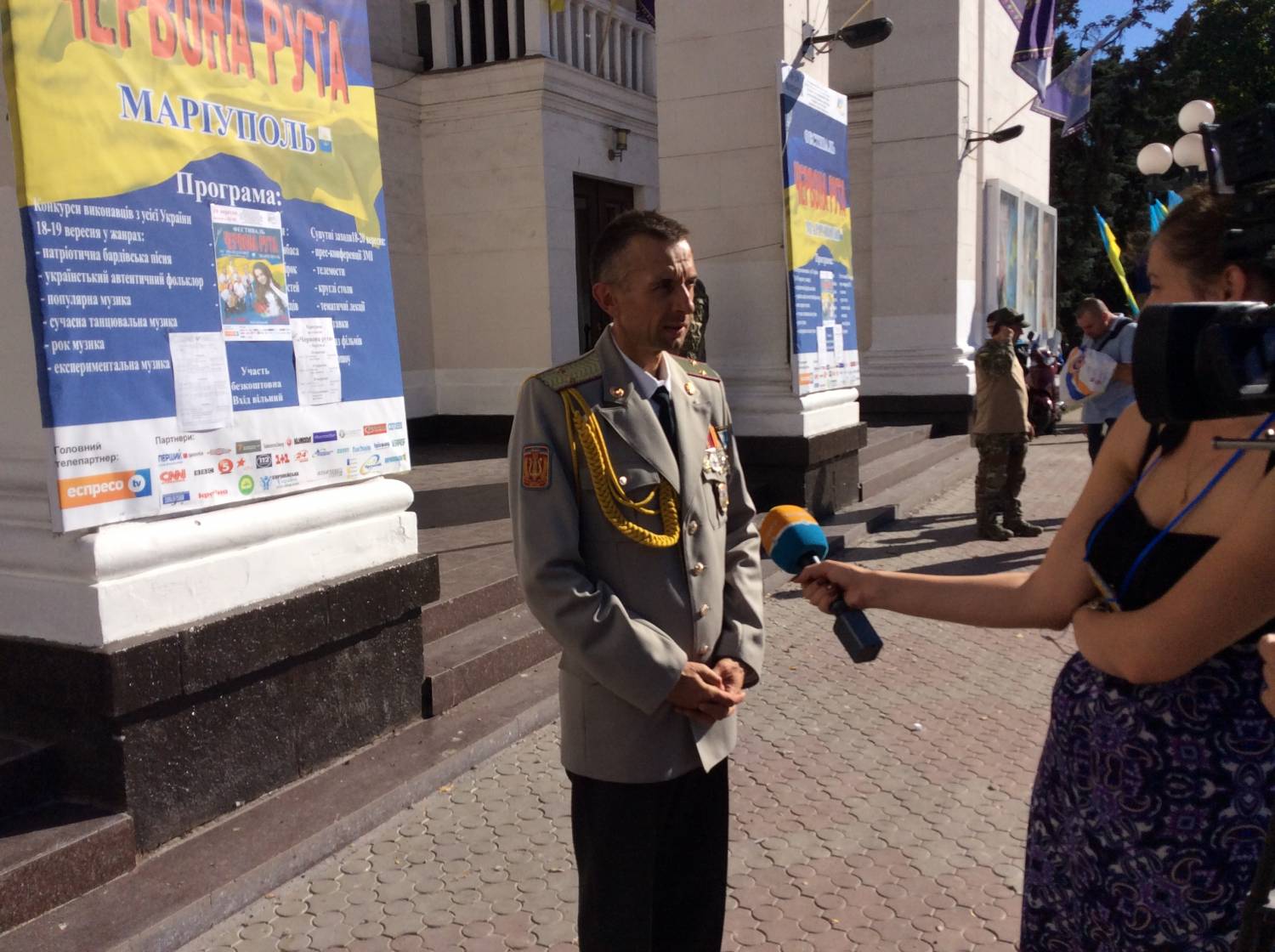 Військові музиканти з Чернігова завітали до Маріуполя на фестиваль 